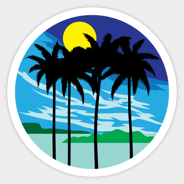 Hawai Style Sticker by AVEandLIA